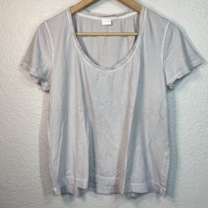 Poetry T Shirt Women 10 Gray Tee Short Sleeved Neutral Minimalist Boho Casual